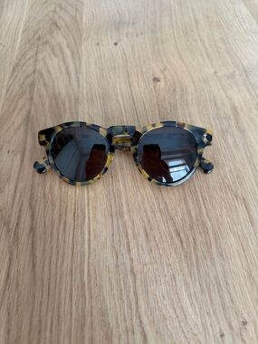 Illesteva Leonard Tortoiseshell Sunglasses - Brown & Yellow Accents